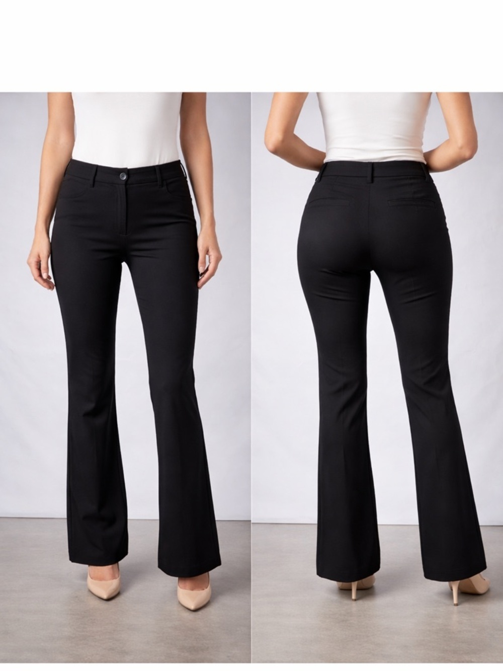 Lee Flex Motion Black Pants Bootcut